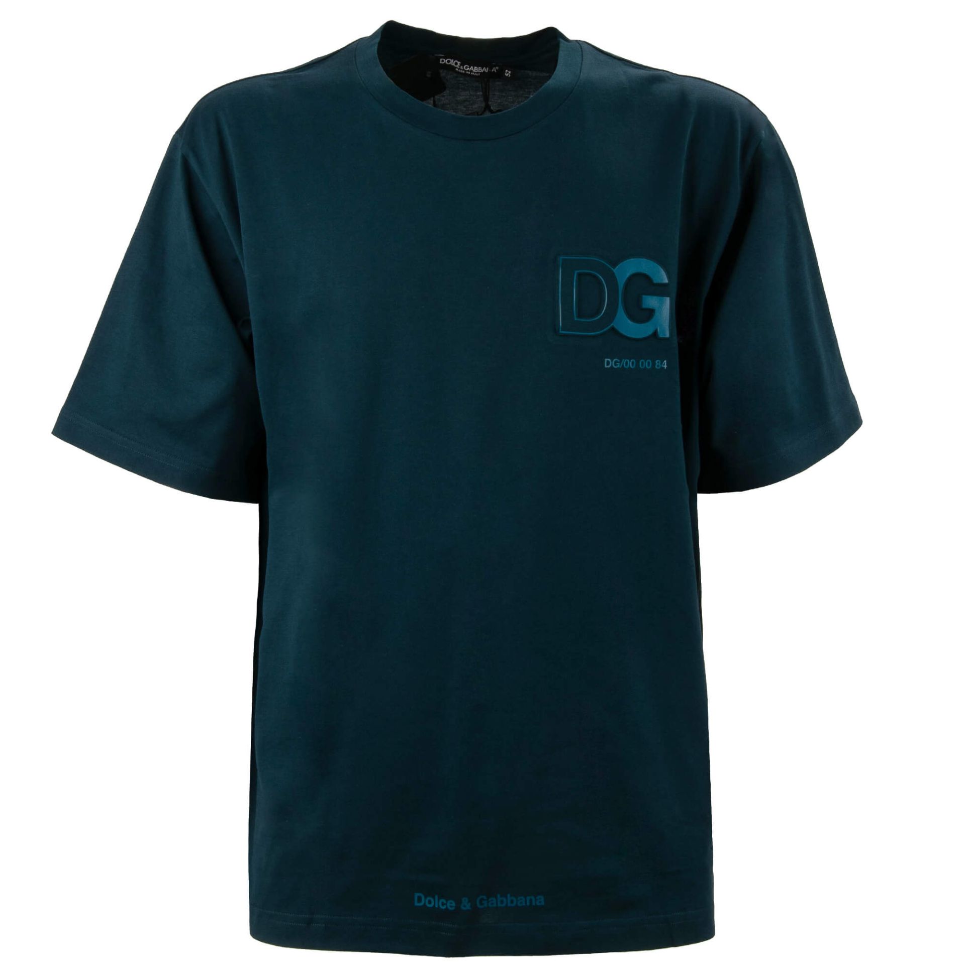 Baumwolle T-Shirt DG King Angel Heaven Logo Rot 46 S | 13422
